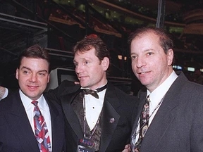 Cyril Leeder (Middle) with Bruce Firestone (Right) and Randy Sexton (Left)